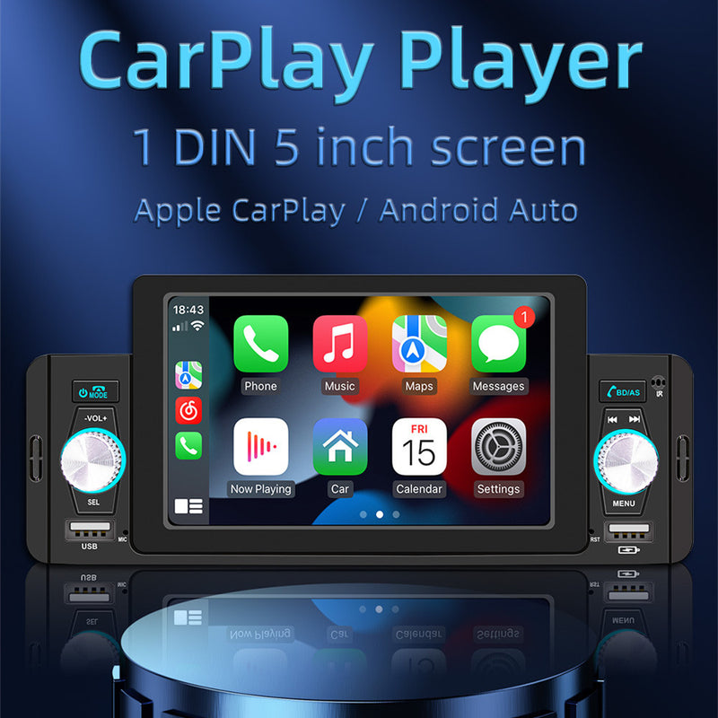 5-inch Large Screen Car Play Bluetooth MP5 Player