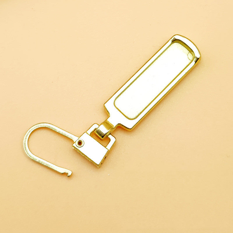 Removable Metal Repair Zipper Buckle Pull Tab