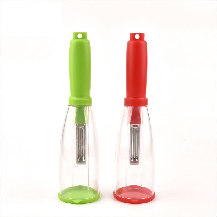 Plastic Manual Fruit Vegetable Peeler Potato Peeler with The Storage Box