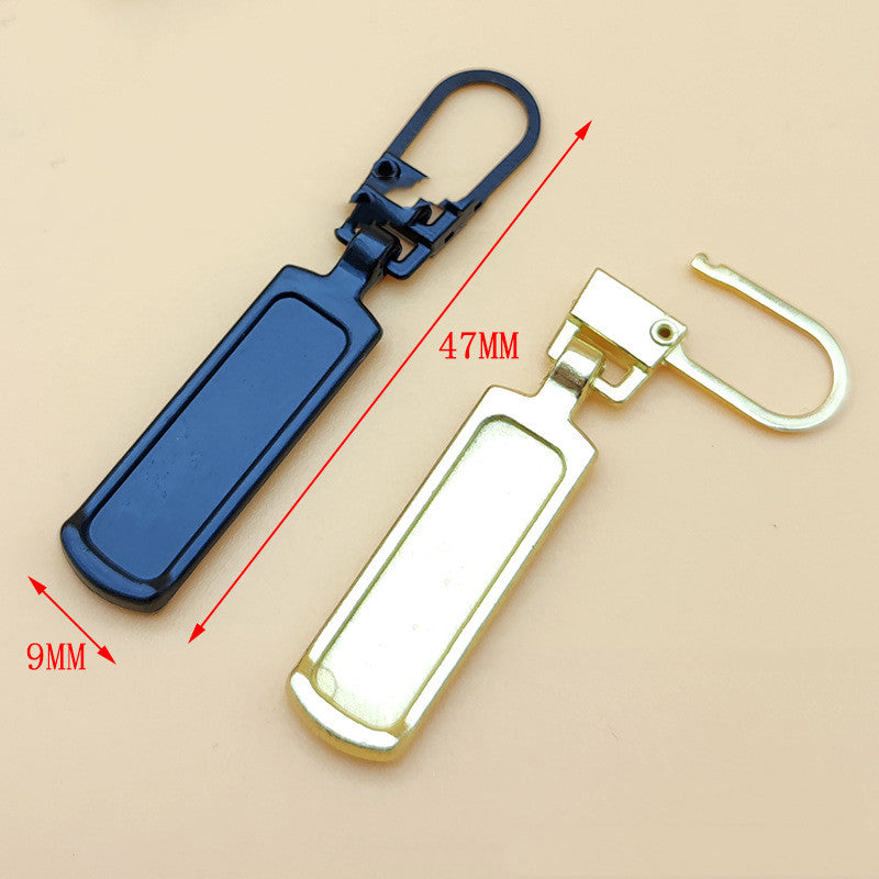 Removable Metal Repair Zipper Buckle Pull Tab