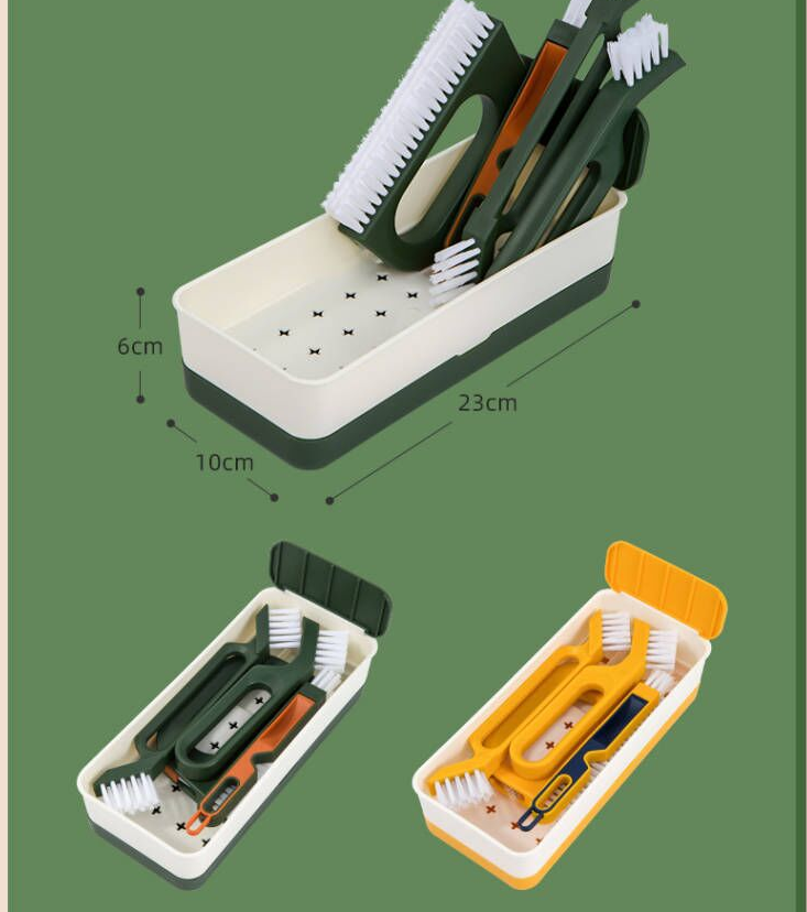 Multi-functional Crevice Set Tile Floor Brush