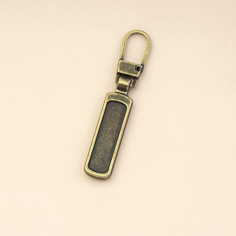 Removable Metal Repair Zipper Buckle Pull Tab