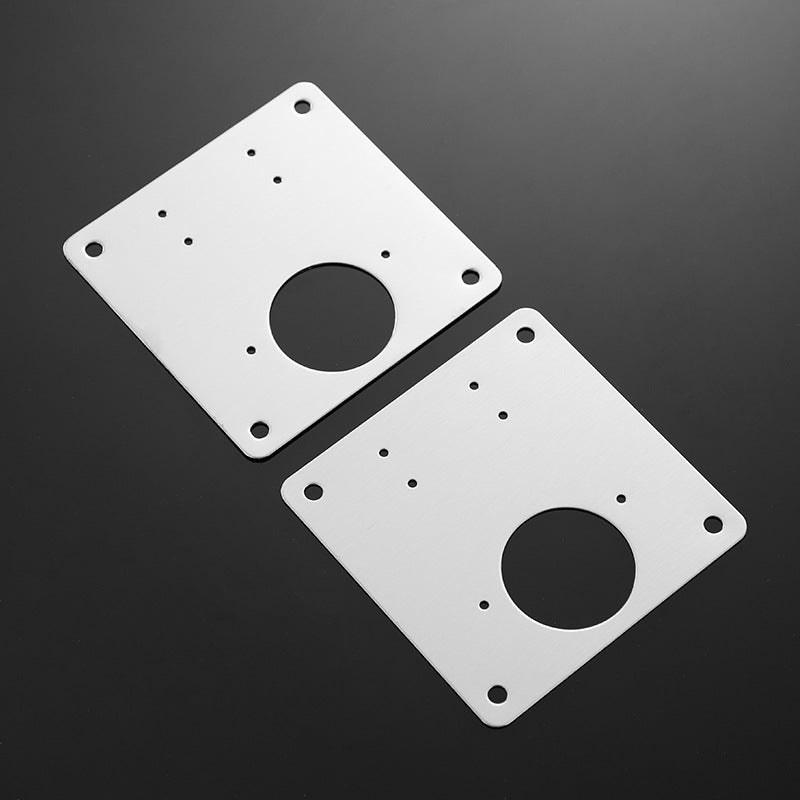 Stainless Steel Hinge Mounting Plate Cabinet Door Thickened Repair Plate